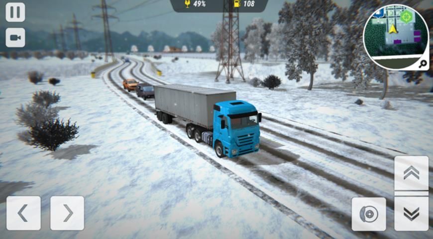 冬季卡车模拟运输免费版最新版 v1.0截图1