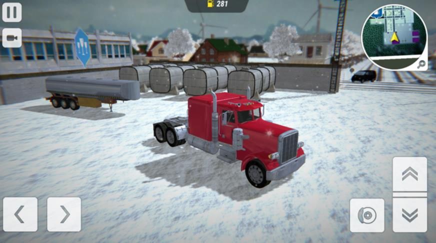 冬季卡车模拟运输免费版最新版 v1.0截图2