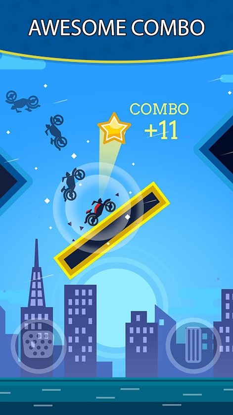 摩托车极限特技车手游戏安卓版（Hero Rider） v1.0.7截图1