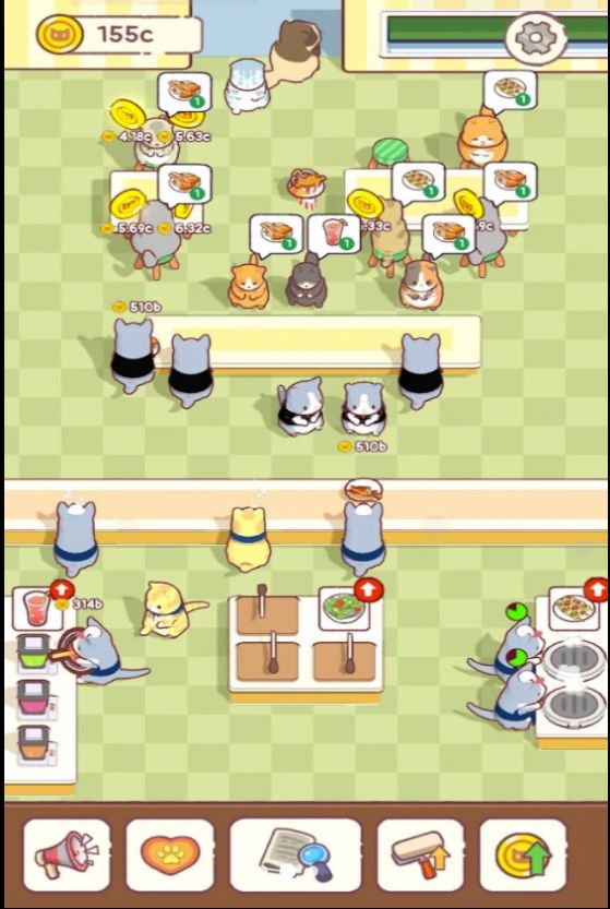 猫猫餐厅游戏手机版 v1.0截图2
