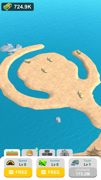 空闲岛建造者游戏官方最新版 v0.0.1截图2