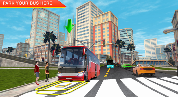 观光巴士模拟驾驶游戏安卓手机版 v1.8截图2