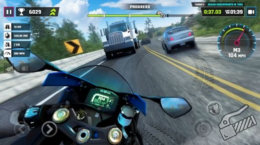 高速摩托模拟器游戏官方手机版 v0.1.3截图1